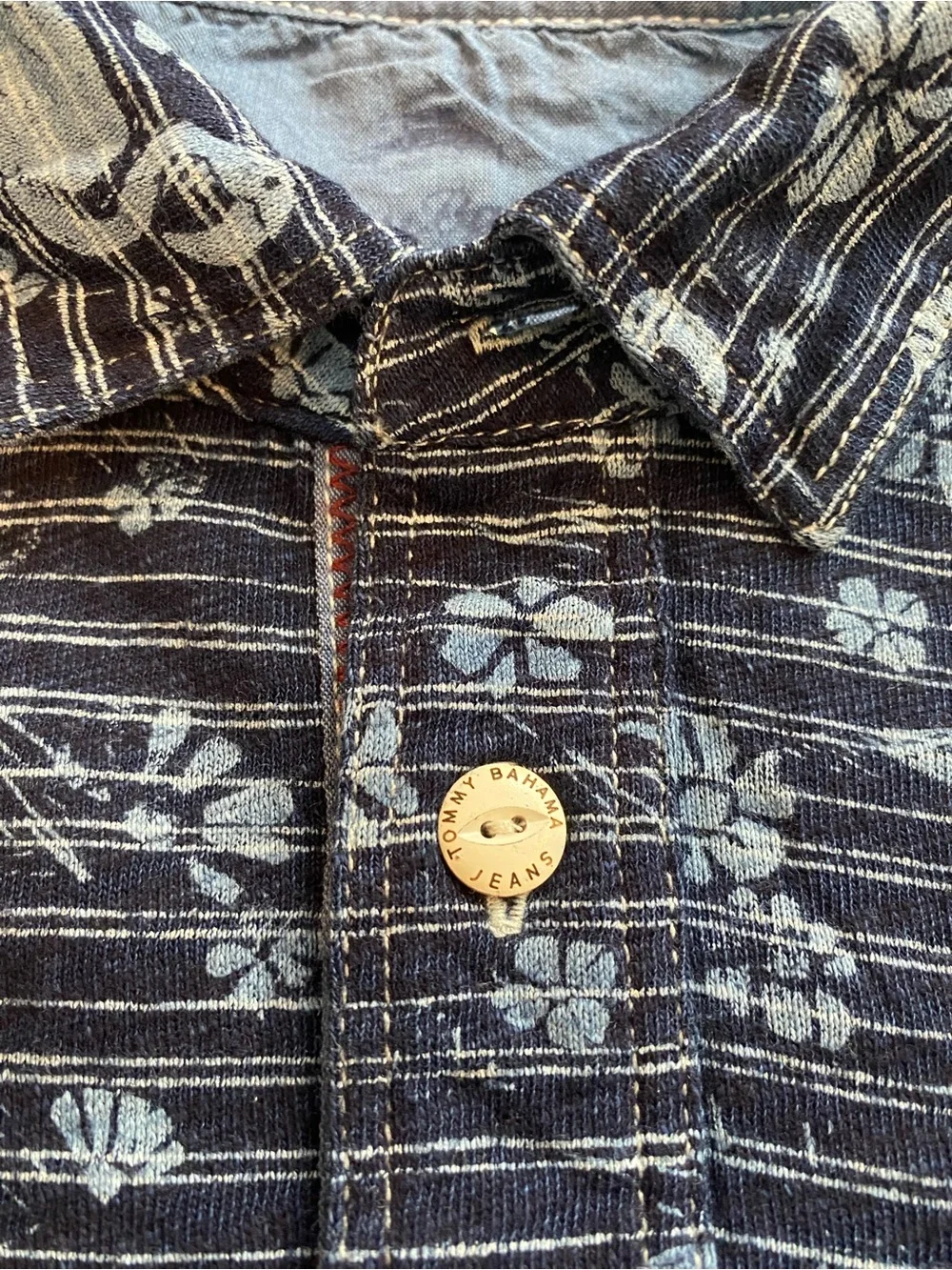 Tommy Bahama Flamingo & Flower Print Short Sleeve Polo Men’s L New Without Tags